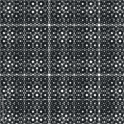 Dark dense texture or mesh with different holes.