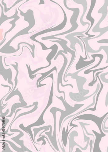 Tablou pe pânză Liquid background design portrait mode with soft pink palette