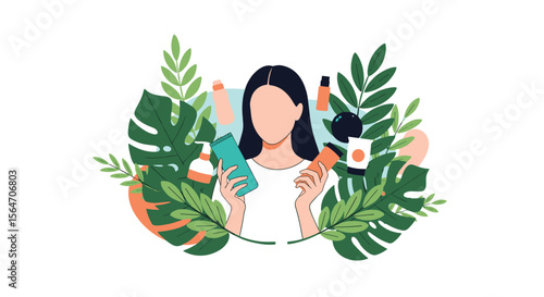 Nature Inspired Beauty Routine With Organic Skin Products