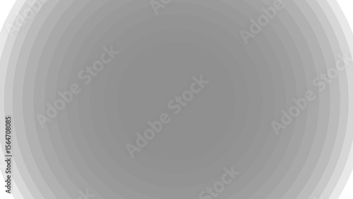 Abstract grey background with circles, dynamic moving wallpaper. voluminous and fascinating background.