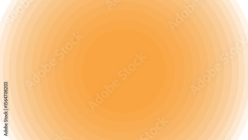 Abstract orange background with circles, dynamic moving wallpaper. voluminous and fascinating background.