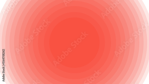 Abstract red background with circles, dynamic moving wallpaper. voluminous and fascinating background.
