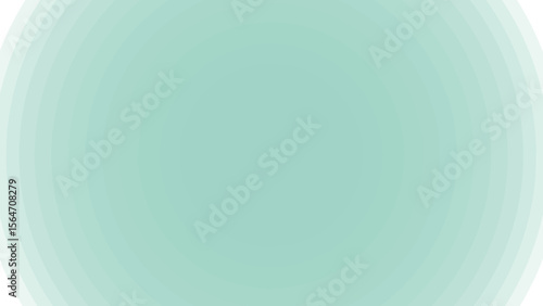 Abstract turquoise background with circles, dynamic moving wallpaper. voluminous and fascinating background.