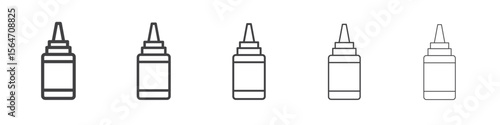 eyedrop icon simple illustration collection symbol