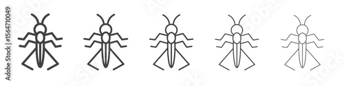 Grasshopper icon simple illustration collection symbol