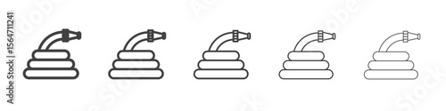 hose icon simple illustration collection symbol