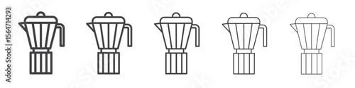 moka icon simple illustration collection symbol