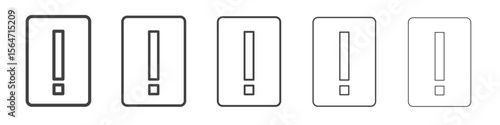 Penalty card sport icon simple illustration collection symbol