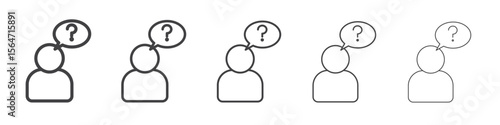 problem solving icon simple illustration collection symbol