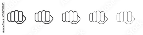 punch icon simple illustration collection symbol