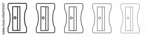 sharpener icon simple illustration collection symbol