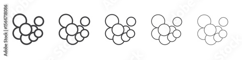 SME, small and medium enterprise icon simple illustration collection symbol