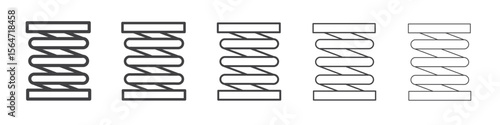 spring icon simple illustration collection symbol