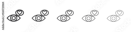 Photos Viewable Impression icon simple illustration collection symbol