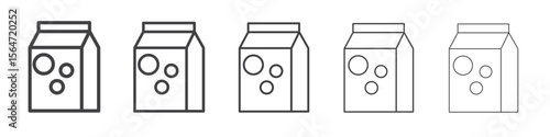 Washing powder icon simple illustration collection symbol