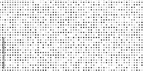 Polka dot background. Abstract wallpaper. Black and white seamless pattern. Dotted cute pattern. artistic doodle sketch tiny dots seamless surface design. design EPS 10
