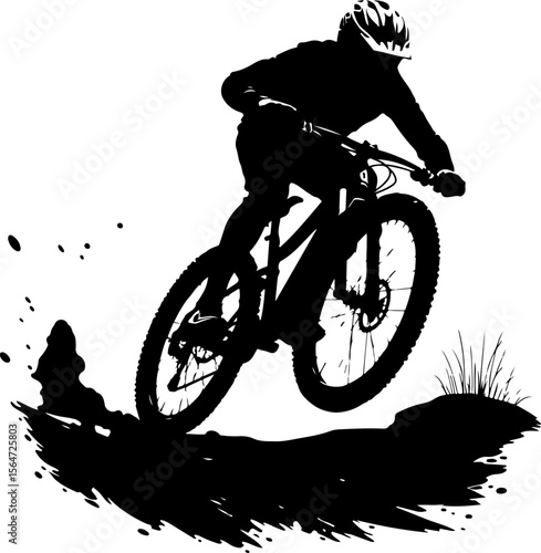 hiker outdoor  adventure, mountains biker  vector bundle