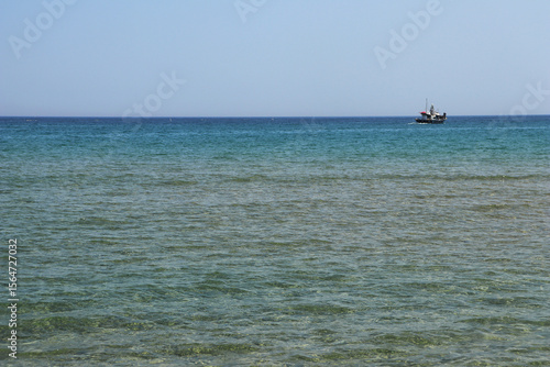 boat on the sea