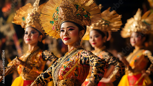 Traditional Culture and Color at Bali Art Festival, Indonesia
