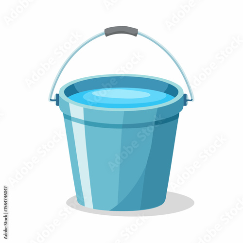 bucket isolated vector