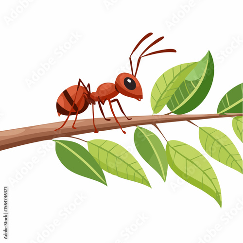 ant on the branch