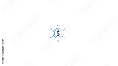 Dollar sign icon. USD currency symbol.dollar money icon, currency symbol on white background