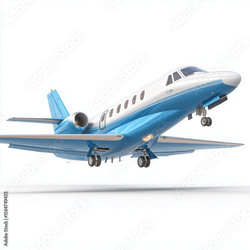 Luxury Jet Taking Off , PNG isolated cut out image