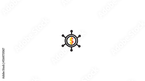 Dollar sign icon. USD currency symbol.dollar money icon, currency symbol on white background