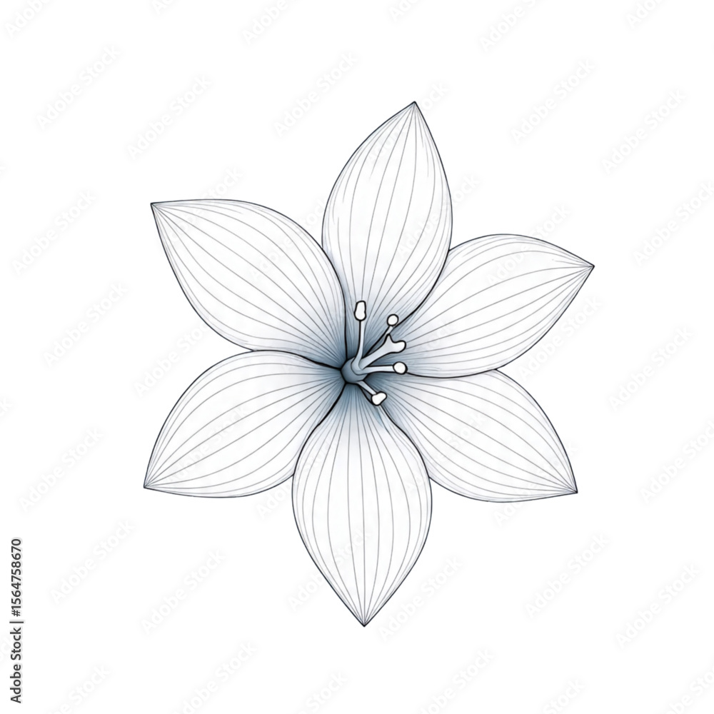 Fototapeta premium flower icon vector decorative element