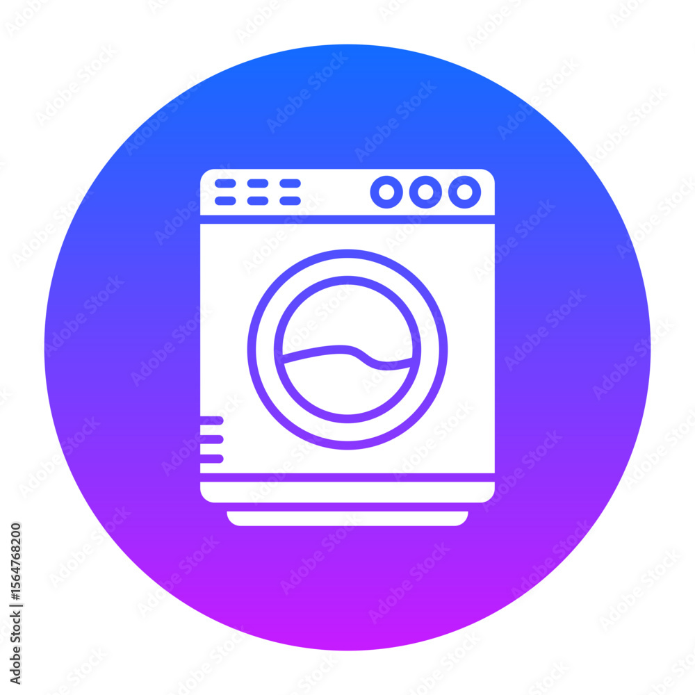 Washing Machine Icon Washing Machine Icon
