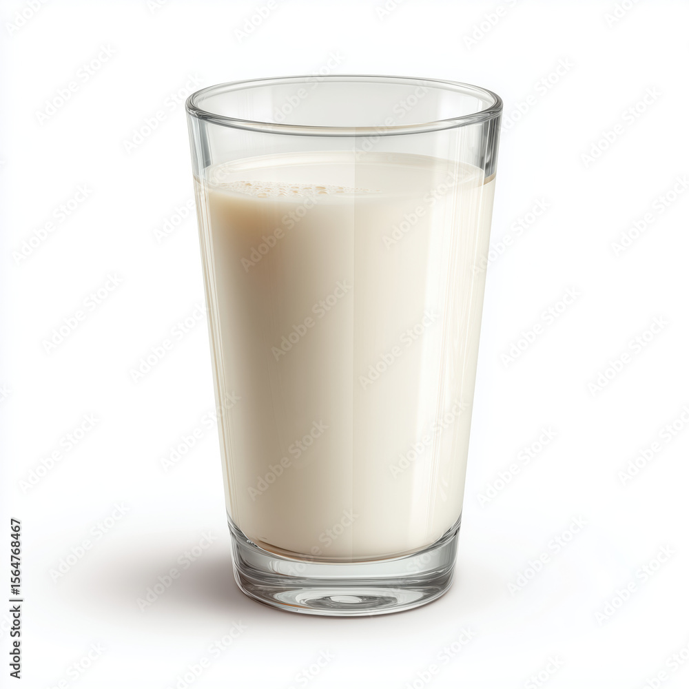 Fresh Glass of Milk , PNG isolated cut out image Fresh Glass of Milk , PNG isolated cut out image