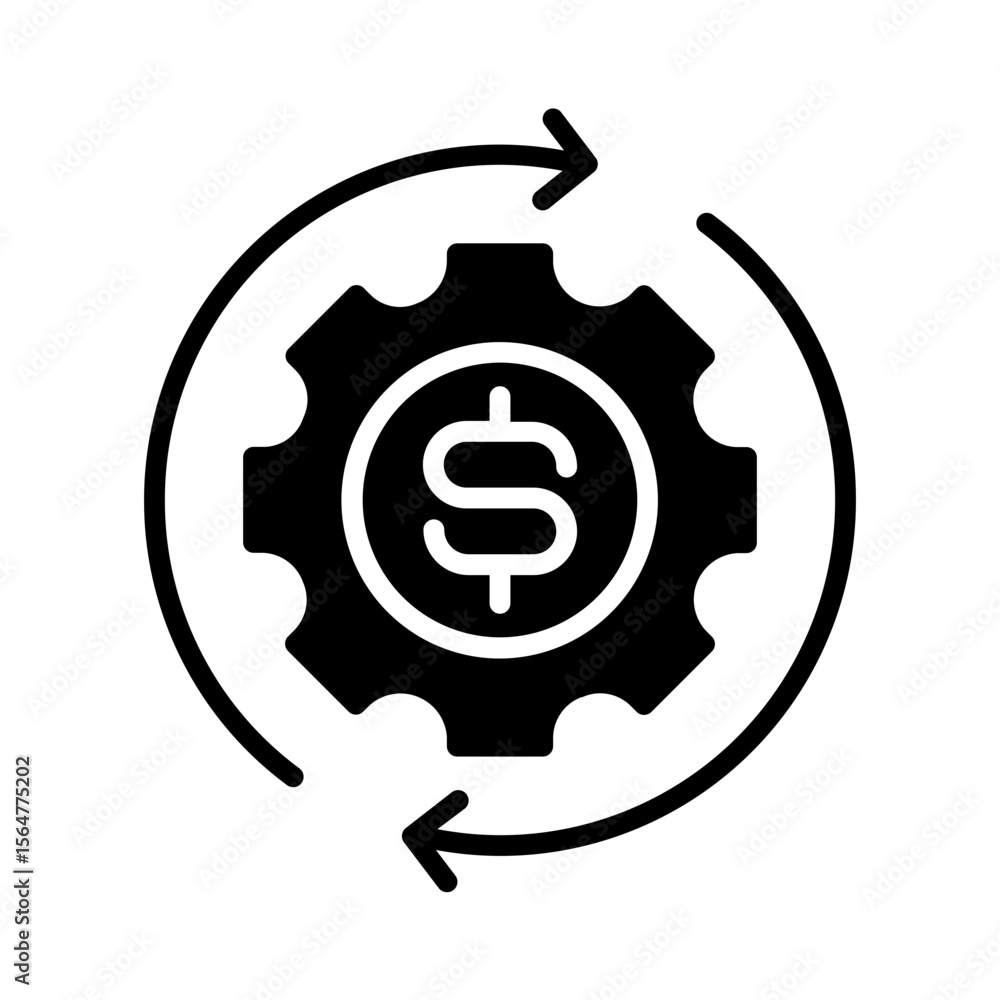 Fototapeta premium money flow