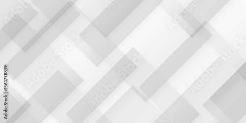 Luxury modern element shiny line technology Light gray and white overlap triangle. Abstract pattern design Space design concept for corporate, business, institution presentation.