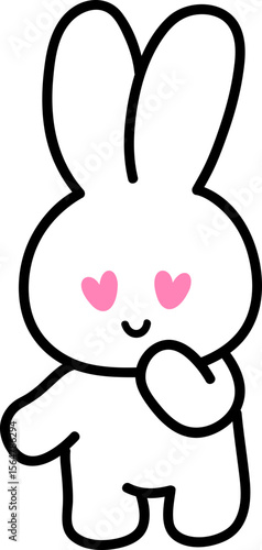 사랑에 빠진 토끼