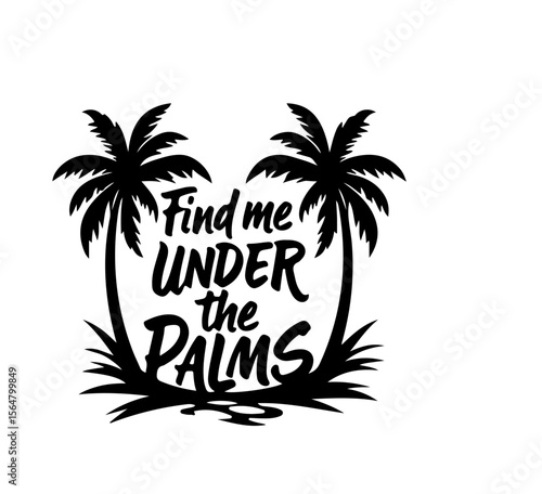 BEACH BAY WITH PALMS