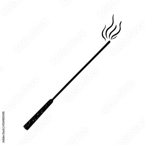 Incense Stick Silhouette