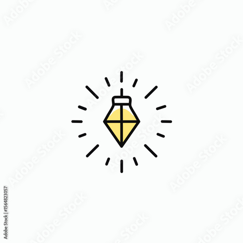 vector illustration of a symbol of a jeweler element eps svg isolated white
