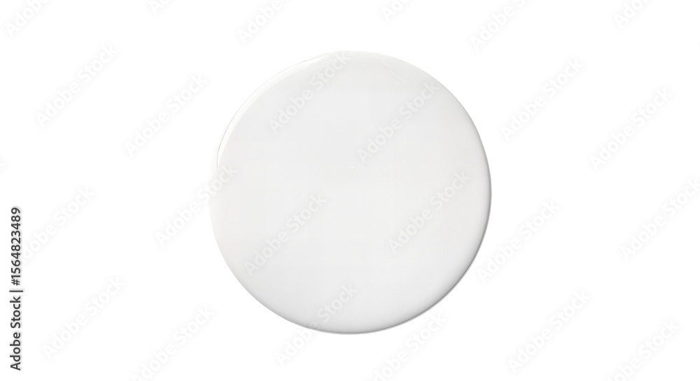 White badge White badge
