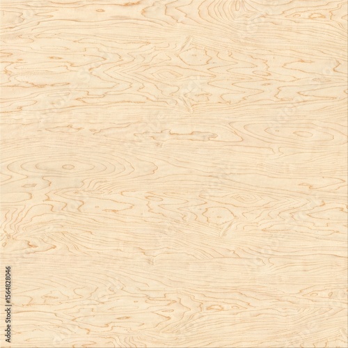 Seamless Light Wood Grain Texture Natural Fine Pattern	