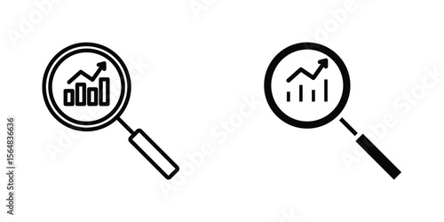 Data Analysing icon Simple vector illustration for graphic and web design.