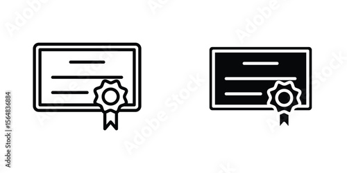 Diploma icon Simple vector illustration for graphic and web design.