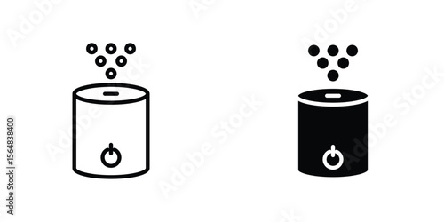 Humidifier icon Simple vector illustration for graphic and web design.