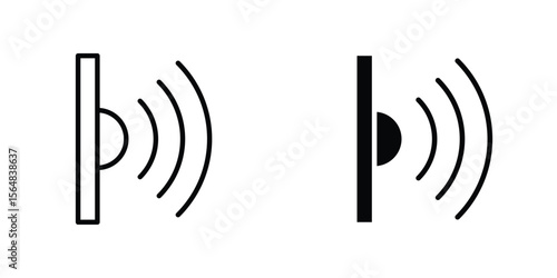 Infrared icon Simple vector illustration for graphic and web design.