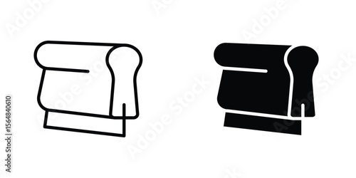 Print screen icon Simple vector illustration for graphic and web design.