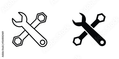 Tools icon Simple vector illustration for graphic and web design.