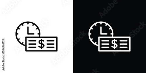 Annuity icon Logo. Vector Illustration. EPS Illustration.