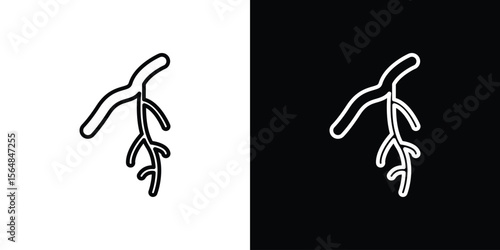 Blood vessel icon Logo. Vector Illustration. EPS Illustration.