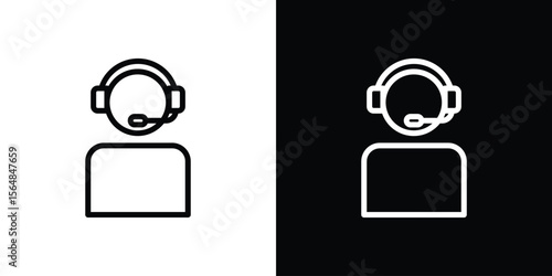 Callcenter icon Logo. Vector Illustration. EPS Illustration.