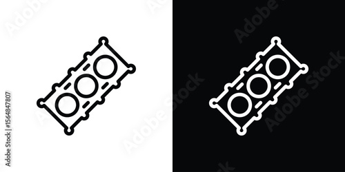 Car gasket icon Logo. Vector Illustration. EPS Illustration.