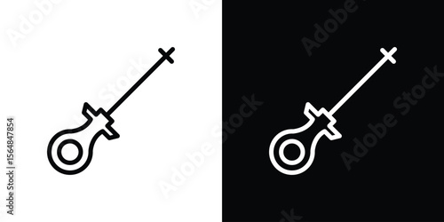 Car dipstick icon Logo. Vector Illustration. EPS Illustration.
